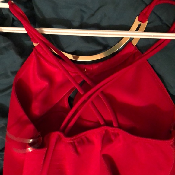 Hot red club dress - Picture 2 of 2